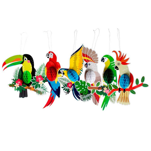 Tropical Bird Decorations-ToShay.org