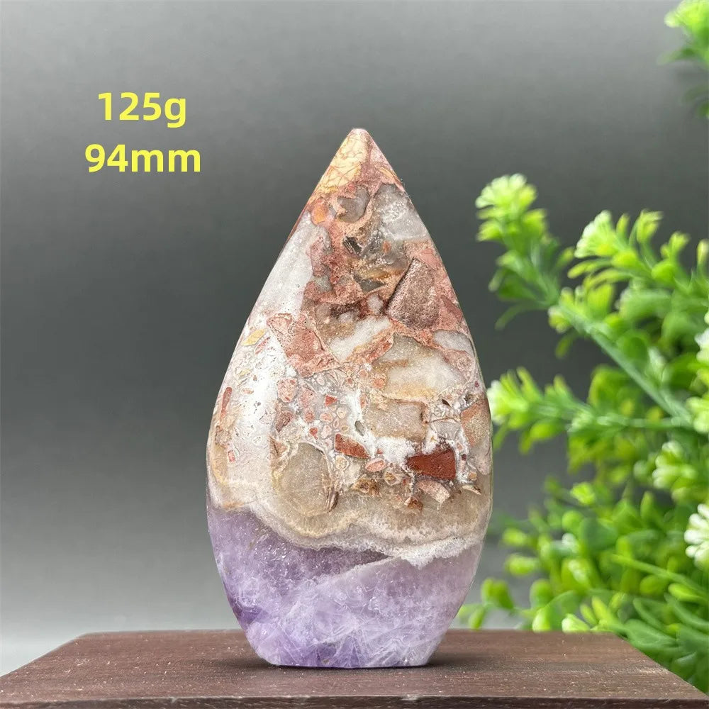 Purple Amethyst Agate Torch-ToShay.org