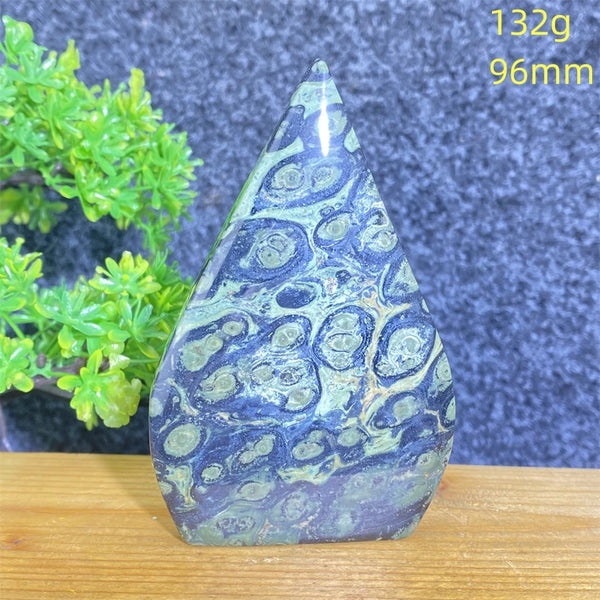 Blue Malachite Crystal Torch-ToShay.org