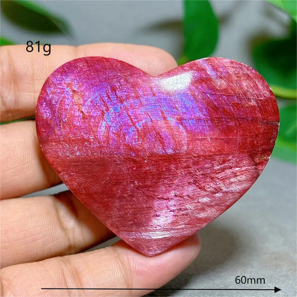 Red Moonstone Heart-ToShay.org