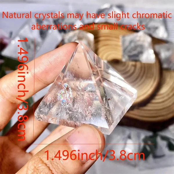 Clear Quartz Pyramid-ToShay.org