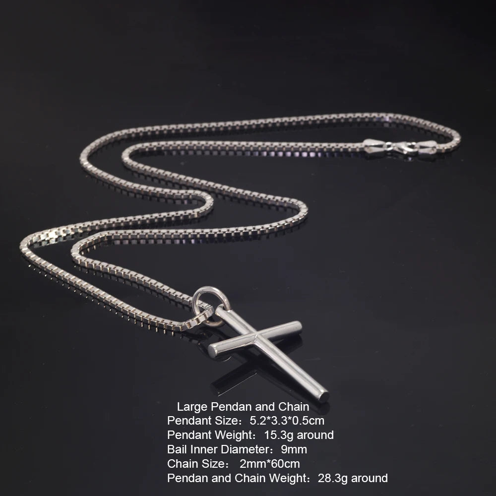 Silver Cross Pendant-ToShay.org