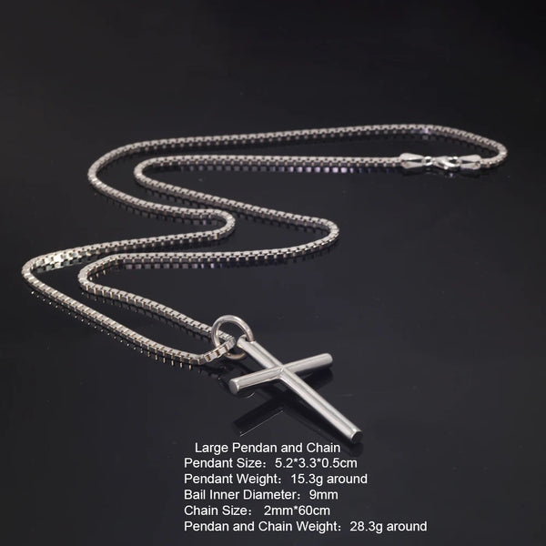 Silver Cross Pendant-ToShay.org