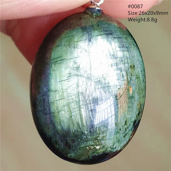 Green Diopside Pendant-ToShay.org