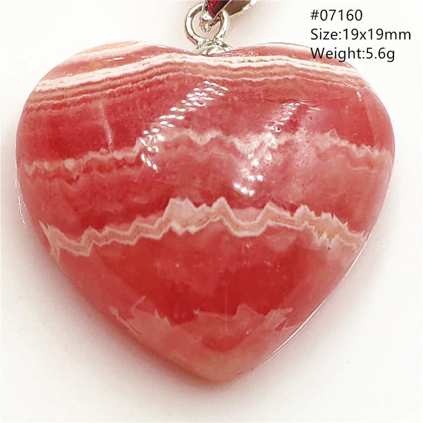 Red Rhodochrosite Pendant-ToShay.org