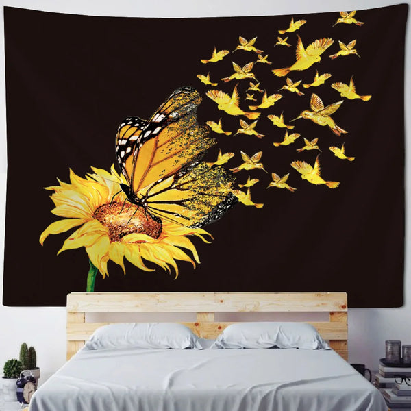 Butterfly Art Tapestry-ToShay.org