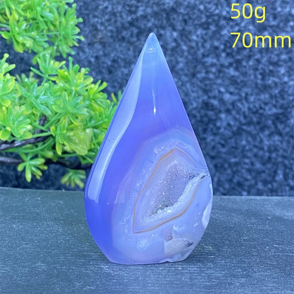 Blue Lace Agate Flame-ToShay.org