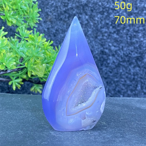 Blue Lace Agate Flame-ToShay.org