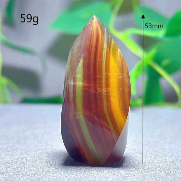 Rainbow Fluorite Flame-ToShay.org