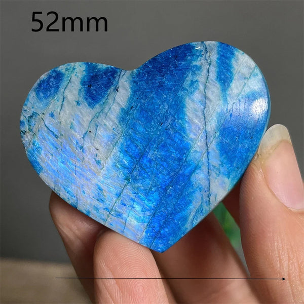 Blue Moonstone Heart-ToShay.org