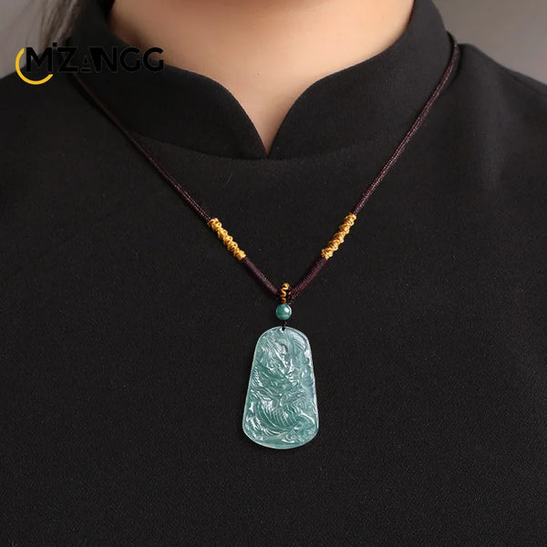 Green Jadeite Dragon-ToShay.org