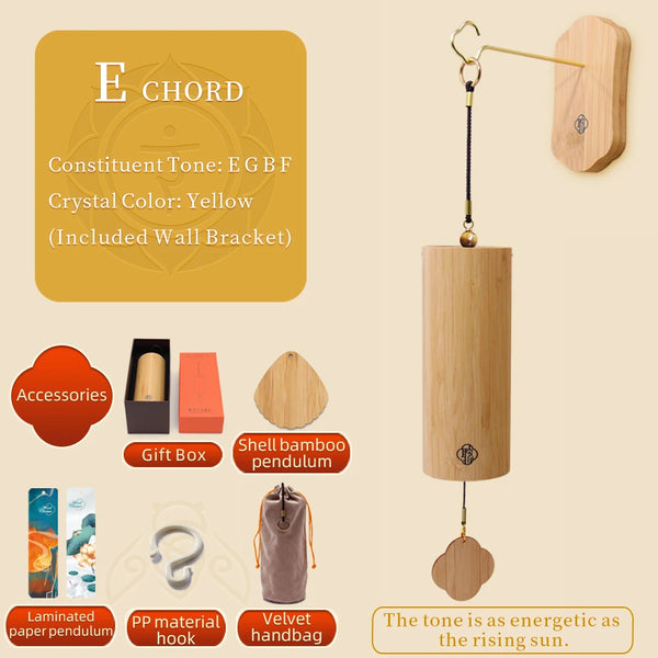 Bamboo Chord Wind Chimes-ToShay.org