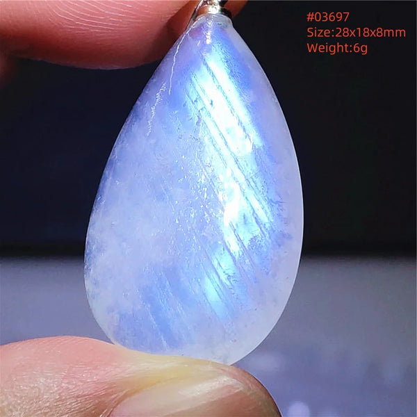 Blue Light Moonstone Pendant-ToShay.org