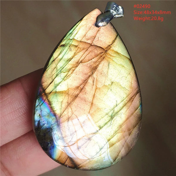 Blue Labradorite Pendant-ToShay.org