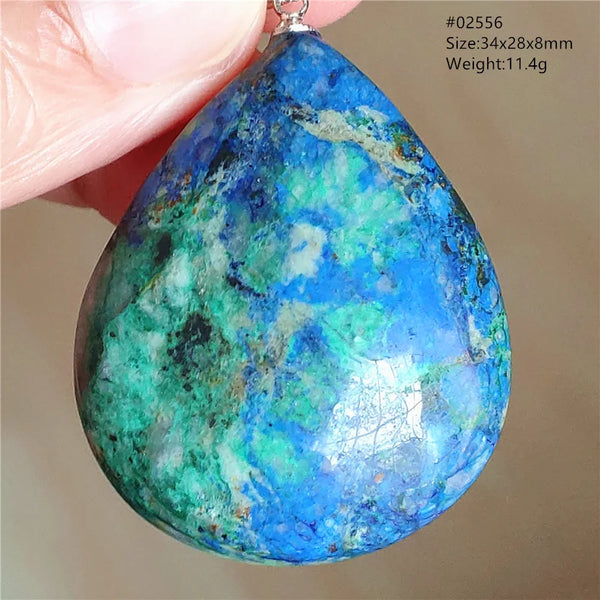 Blue Azurite Pendant-ToShay.org