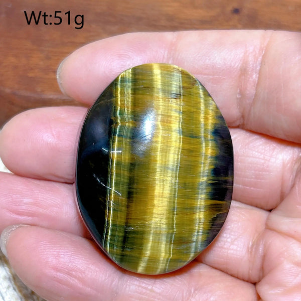 Blue Yellow Tiger Eye Stone-ToShay.org