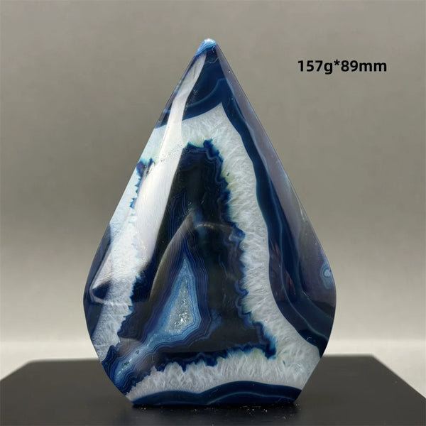 Blue Agate Torch-ToShay.org