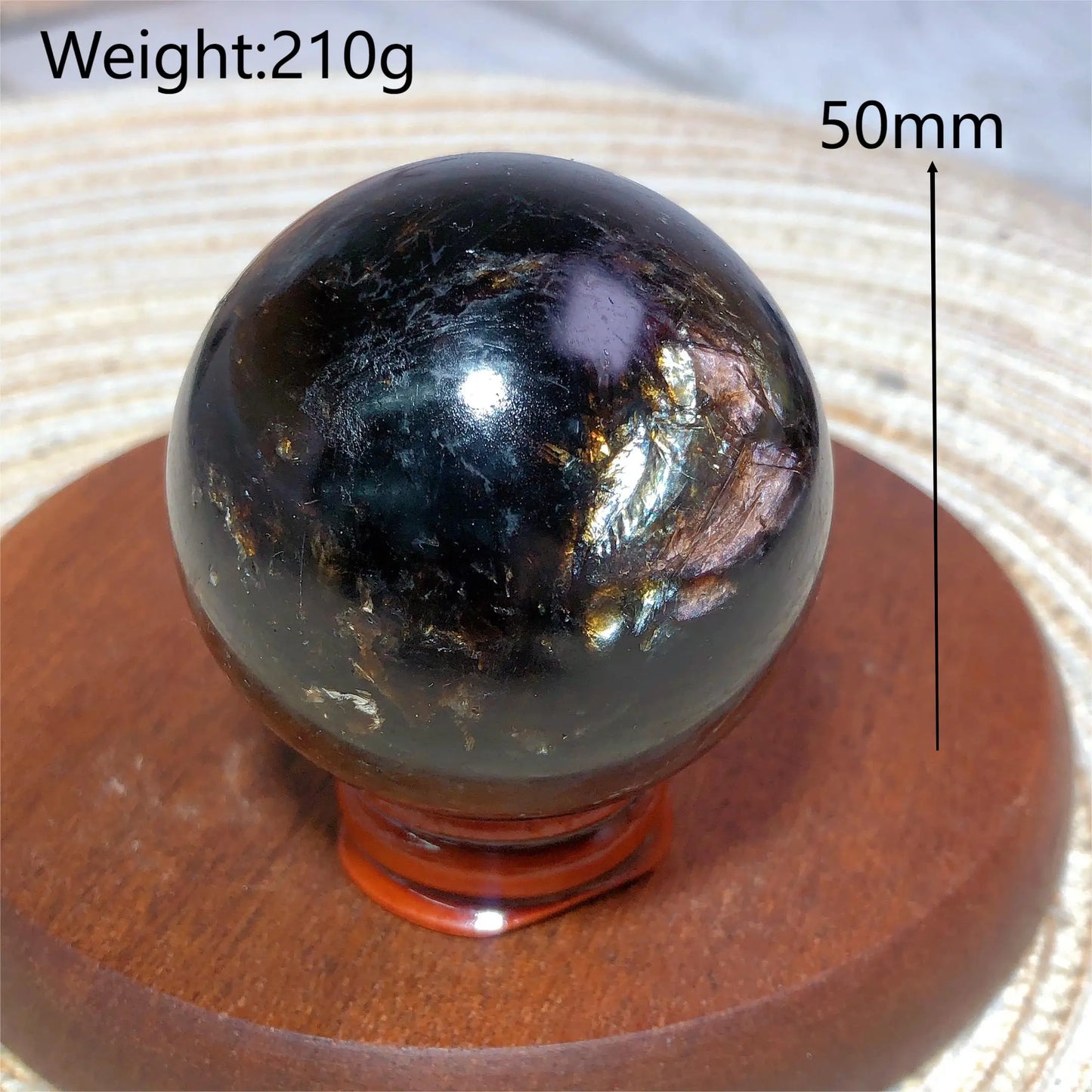 Gold Flash Phlogopite Balls-ToShay.org