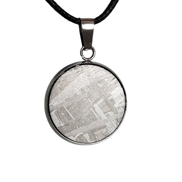 White Muonionalusta Meteorite Pendant-ToShay.org