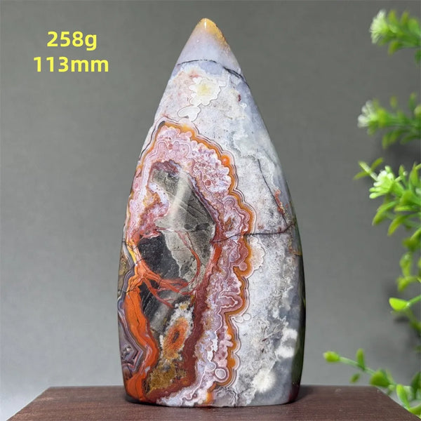 Red Agate Torch-ToShay.org