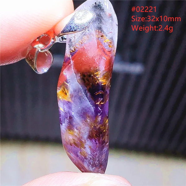 Red Auralite Pendant-ToShay.org