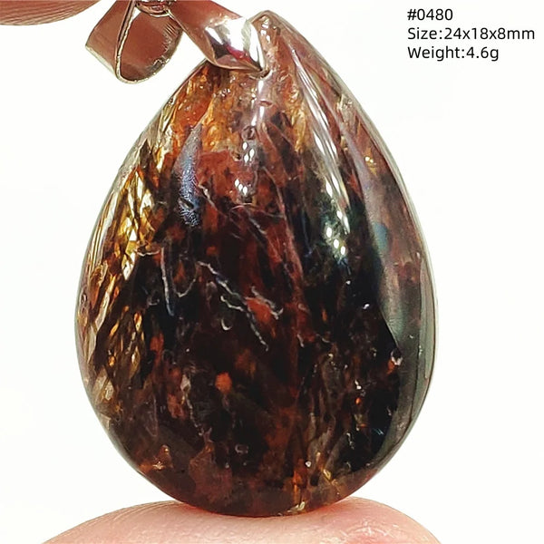 Black Copper Rutilated Quartz-ToShay.org
