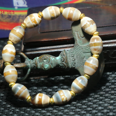 Tibetan Agate DZi Bead-ToShay.org