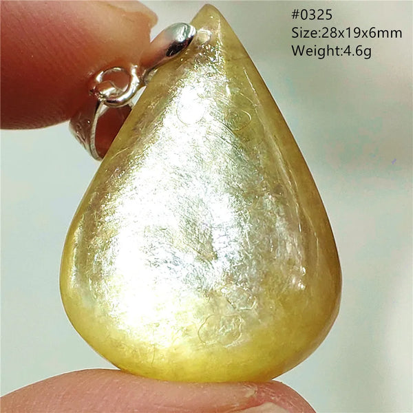 Gold Lepidolite Pendant-ToShay.org