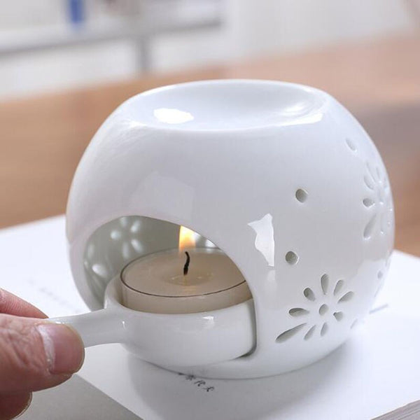 Floral Essential Oil Burner-ToShay.org