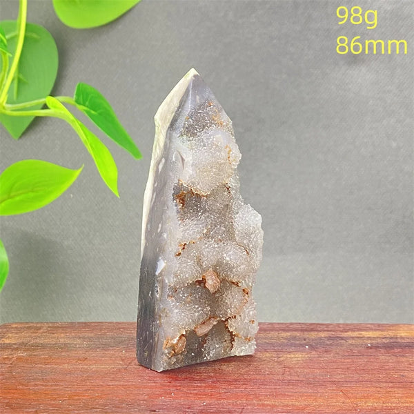 Purple Sphalerite Crystal Tower-ToShay.org