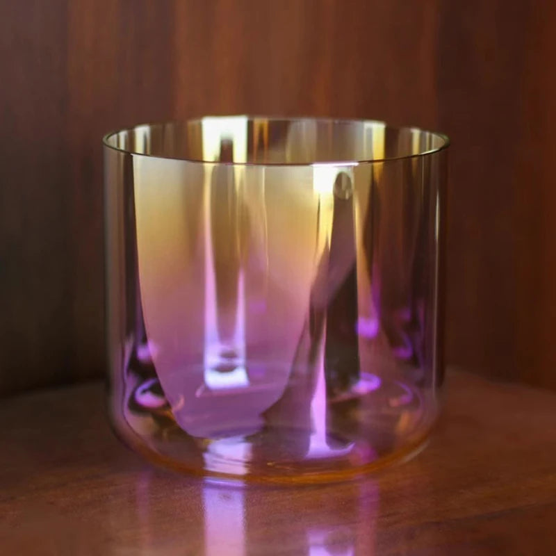 Crystal Singing Bowls Colored Original Tibetan Bowl Sound Healing Professional Meditation Yoga Buddhism Mindfulness Percussion-ToShay.org