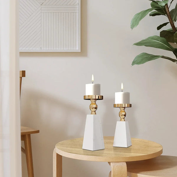 Marble Candlestick Holder-ToShay.org