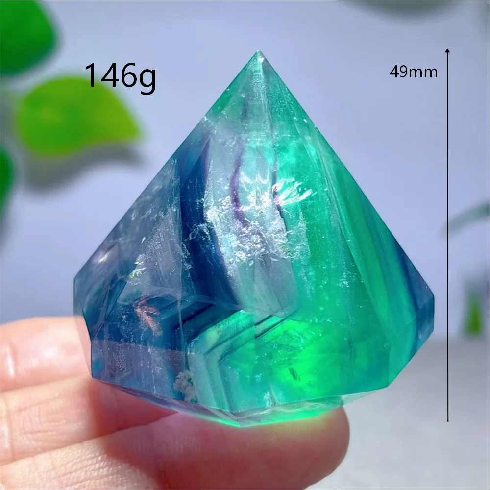 Rainbow Fluorite Diamond-ToShay.org