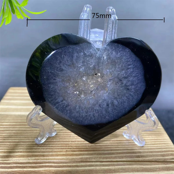 Black Agate Heart-ToShay.org
