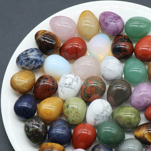 Mixed Gemstone Eggs-ToShay.org