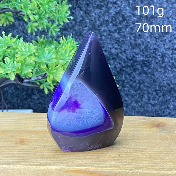 Purple Agate Torch-ToShay.org