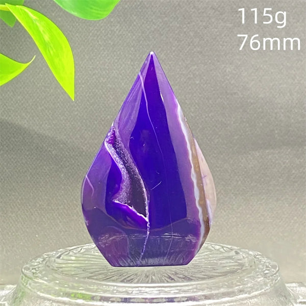 Purple Agate Flame-ToShay.org