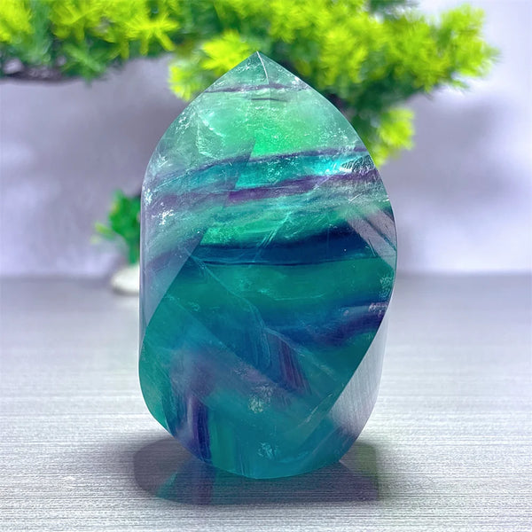 Rainbow Fluorite Flame-ToShay.org
