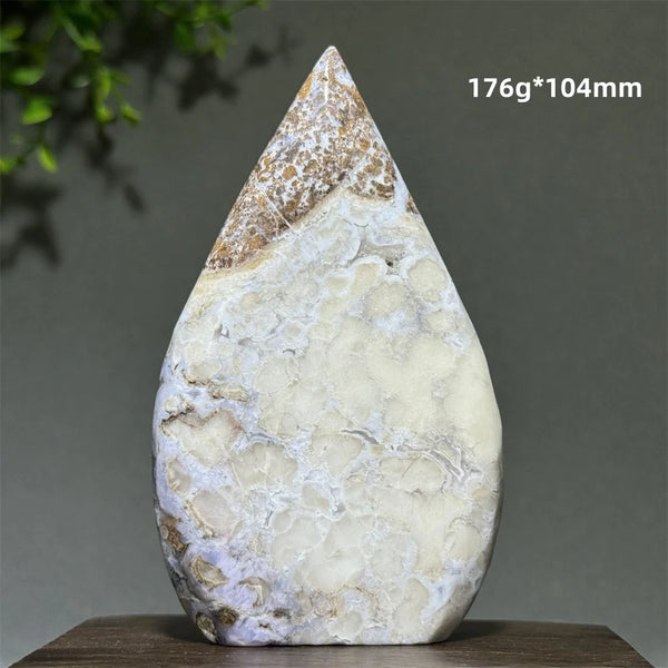 Blue Cherry Agate Torch-ToShay.org