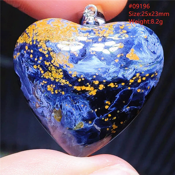 Blue Pietersite Chatoyant Pendant-ToShay.org