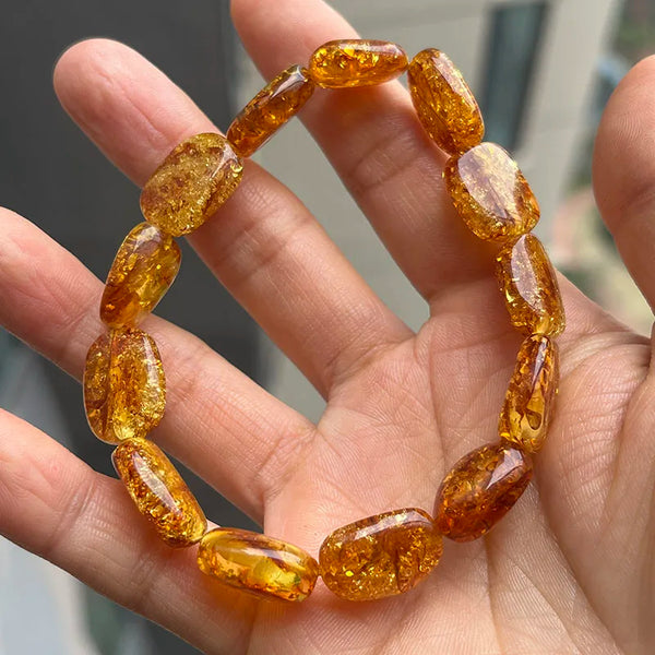 Yellow Amber Bracelets-ToShay.org