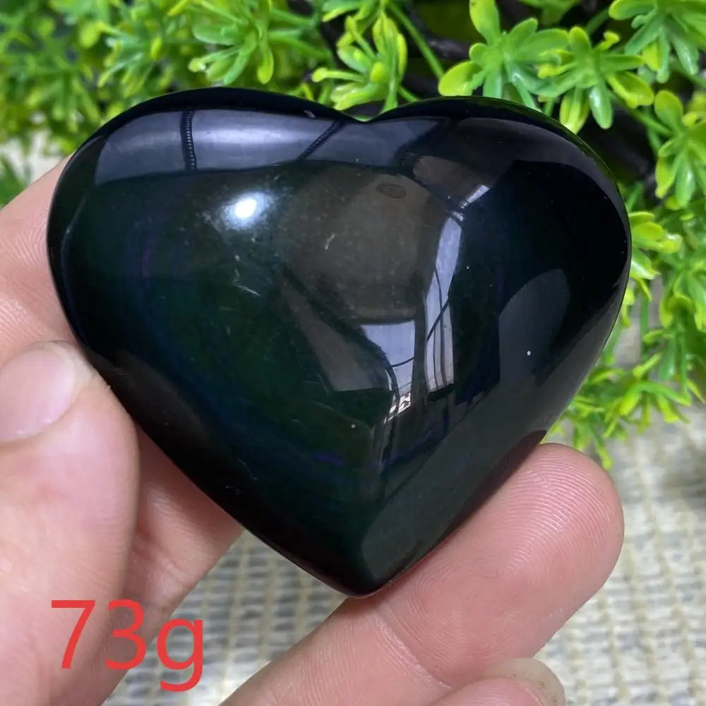 Rainbow Obsidian Heart-ToShay.org