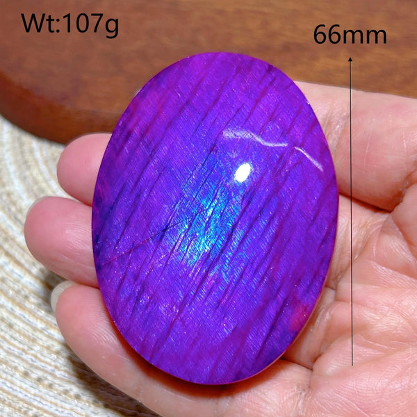 Violet Rainbow Moonstone-ToShay.org