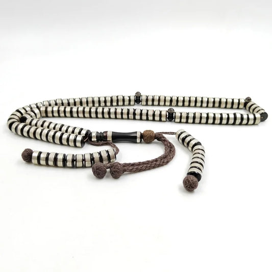 Silver Kuka Inlay Tasbih-ToShay.org
