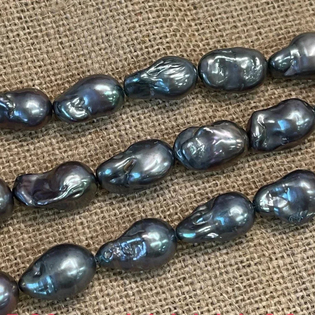 Black Pearl Fishtail Beads-ToShay.org