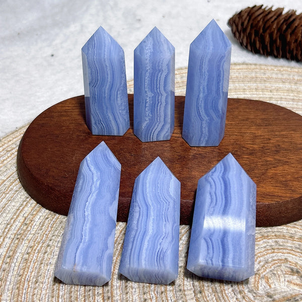 Blue Lace Agate Point-ToShay.org