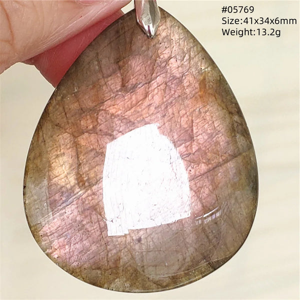 Blue Purple Labradorite Pendant-ToShay.org