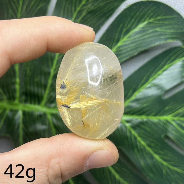 Yellow Rutile Crystal-ToShay.org