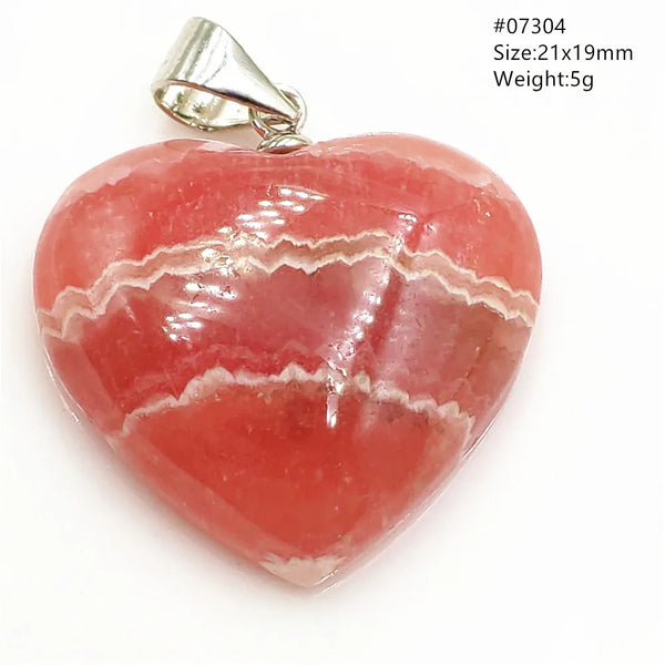 Red Rhodochrosite Pendant-ToShay.org