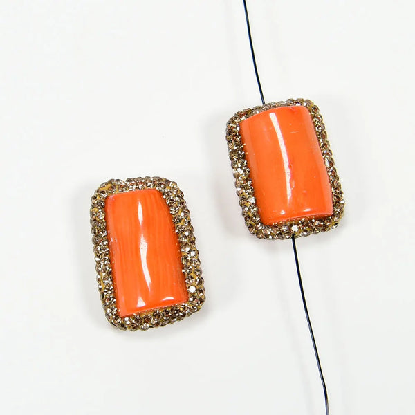 Orange Coral Beads-ToShay.org